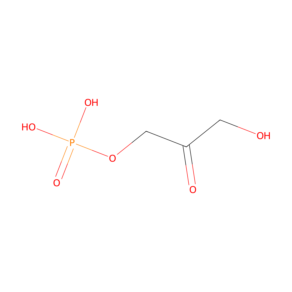 Dihydroxyacetone Phosphate molecular structure, CAS 57-04-5
