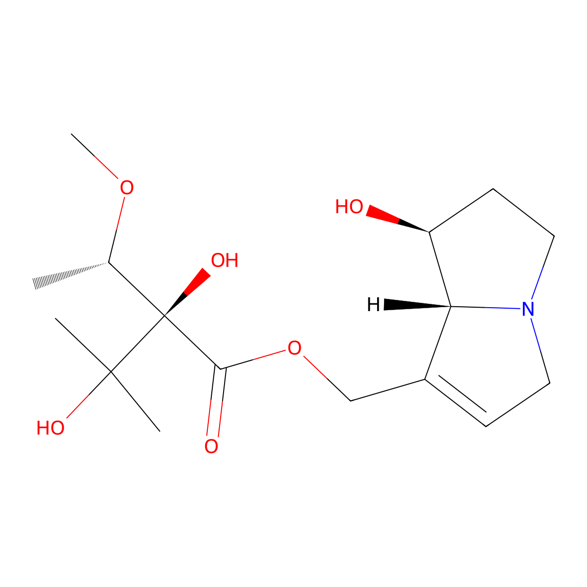 Europine molecular structure, CAS 570-19-4