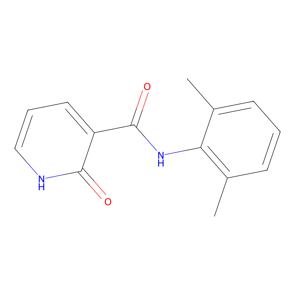 Isonixin molecular structure, CAS 57021-61-1