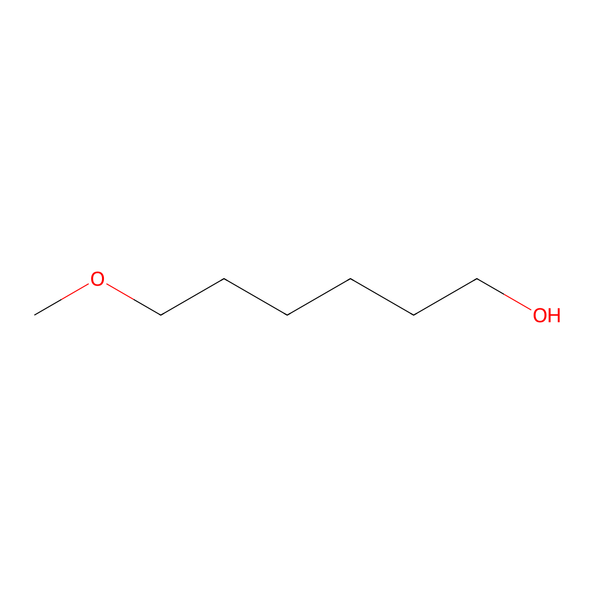 6-Methoxyhexan-1-ol molecular structure, CAS 57021-65-5
