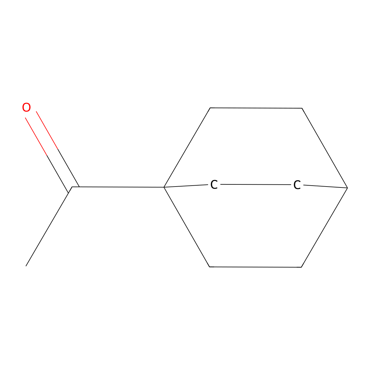1-{Bicyclo[2.2.2]octan-1-yl}ethan-1-one molecular structure, CAS 57032-01-6