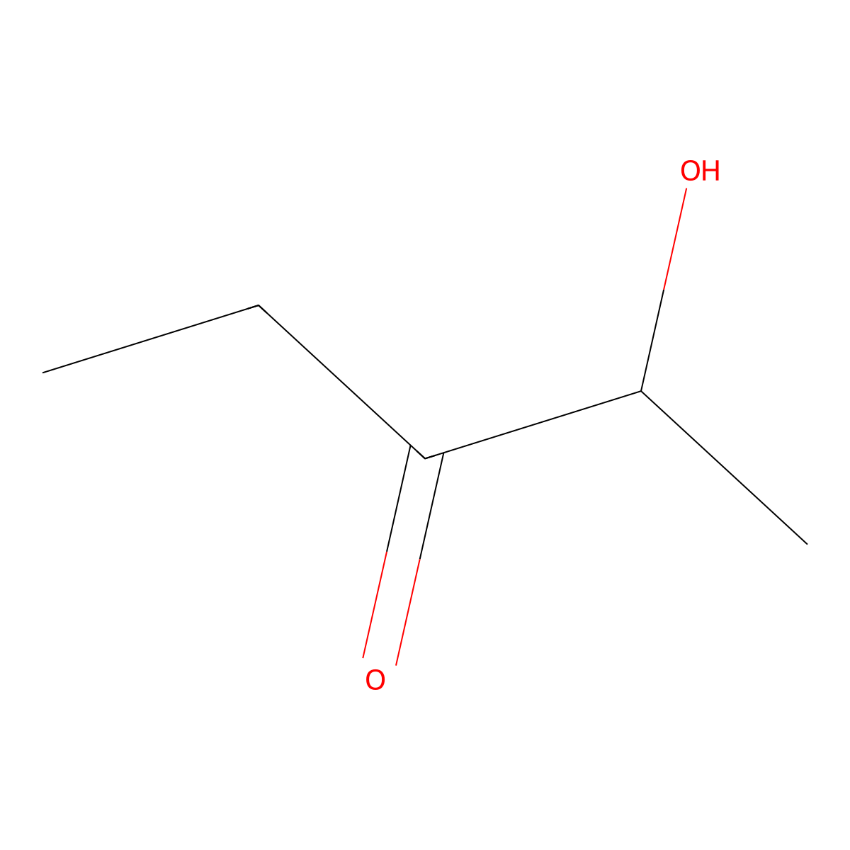 2-Hydroxy-3-pentanone molecular structure, CAS 5704-20-1