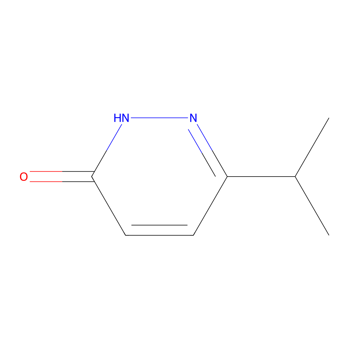 6-Isopropyl-3-pyridazinone molecular structure, CAS 570416-36-3