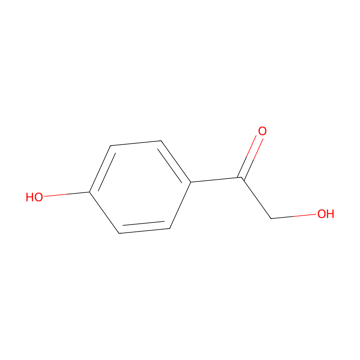 2,4'-Dihydroxyacetophenone molecular structure, CAS 5706-85-4