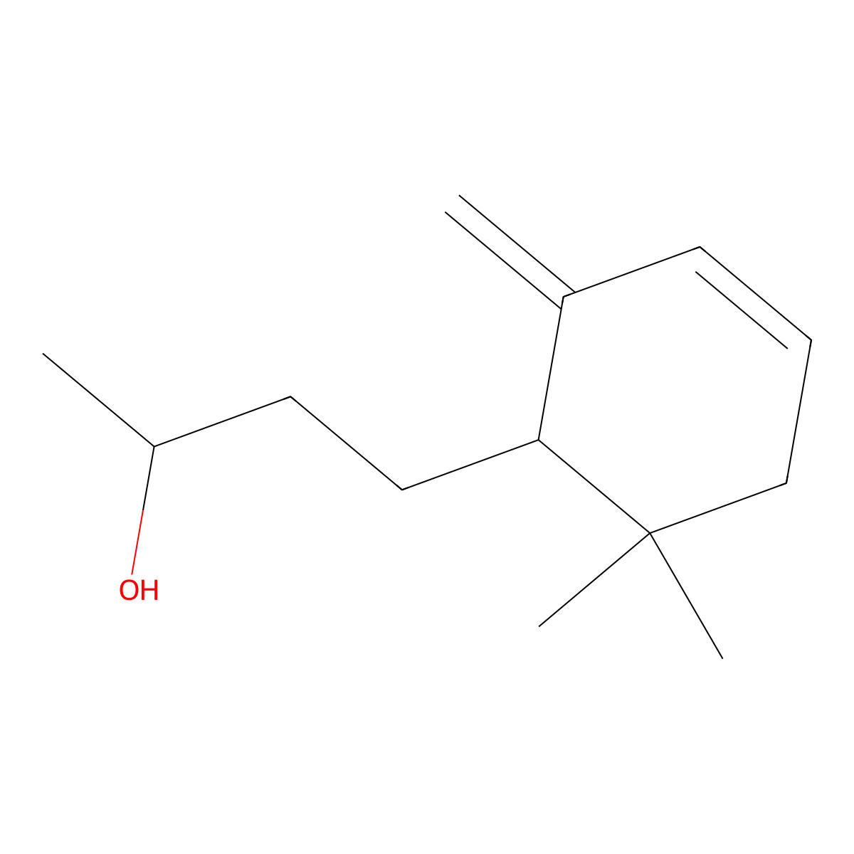 3-Cyclohexene-1-propanol, alpha,6,6-trimethyl-2-methylene- molecular structure, CAS 57069-87-1