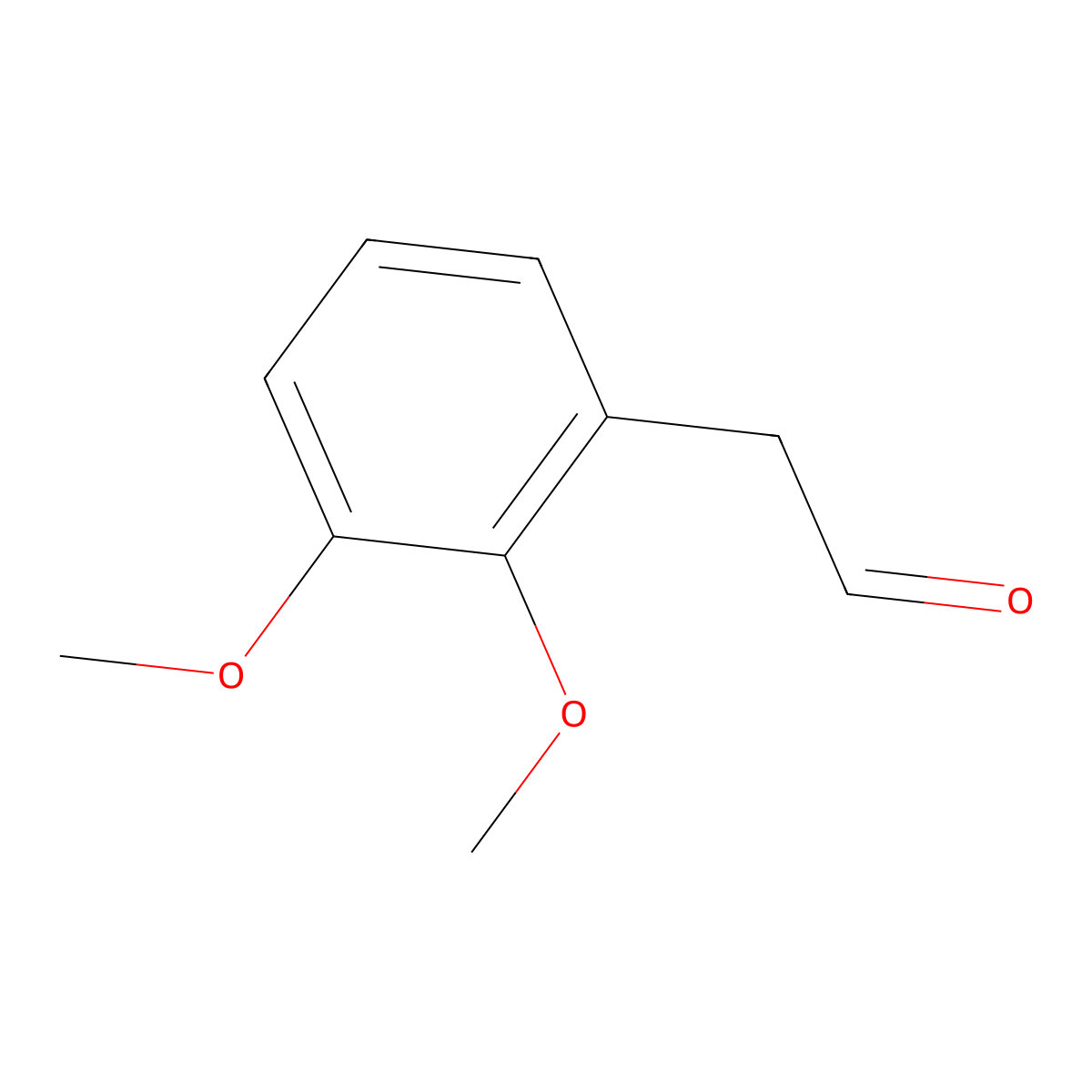 2-(2,3-Dimethoxyphenyl)acetaldehyde molecular structure, CAS 5707-56-2