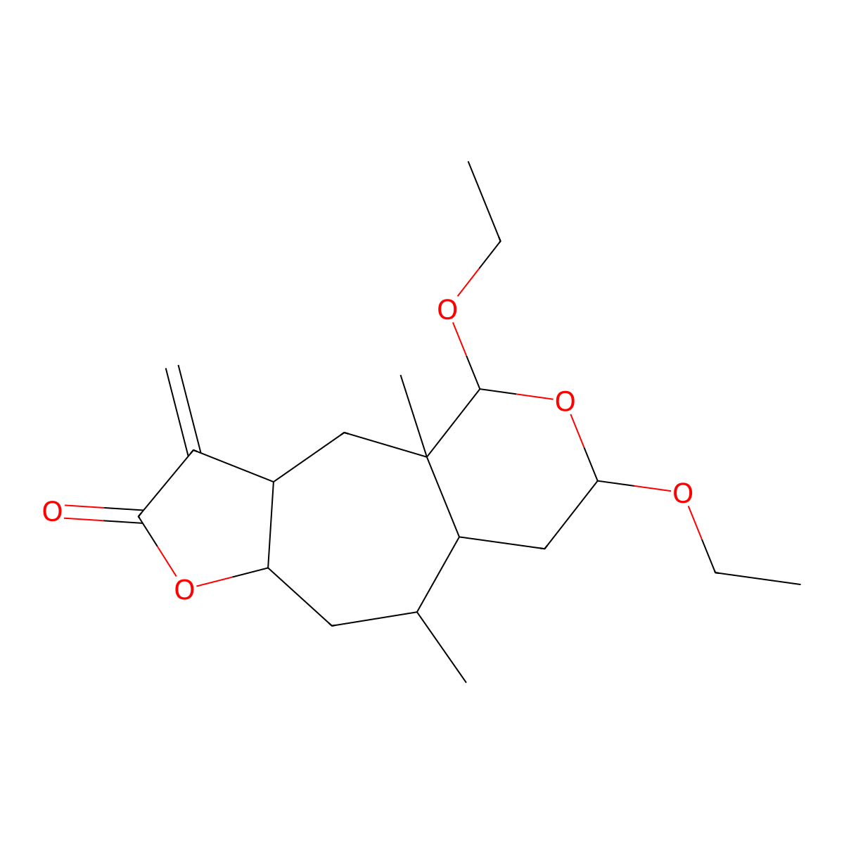 Diethylhymenovin molecular structure, CAS 57074-49-4