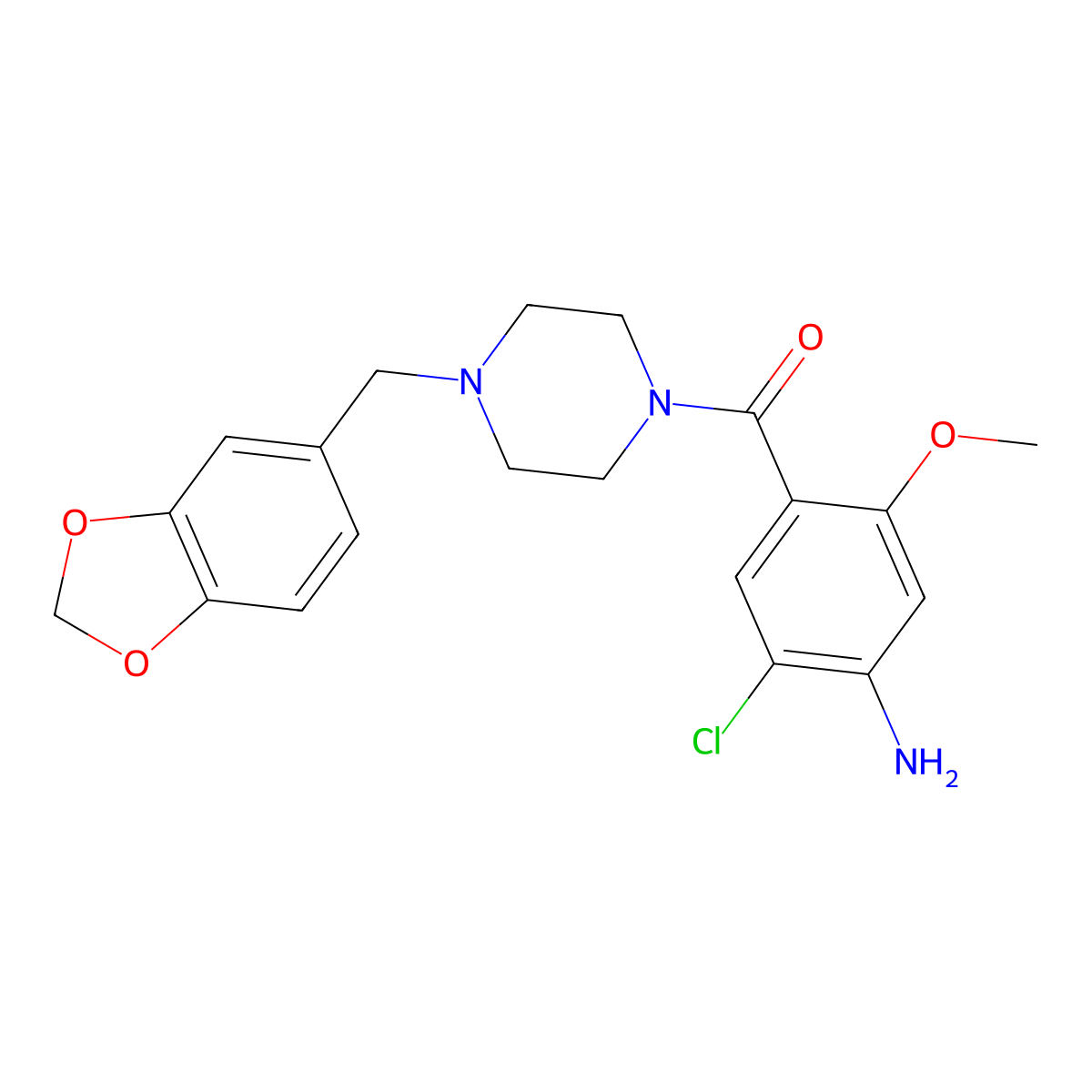 Peralopride molecular structure, CAS 57083-89-3
