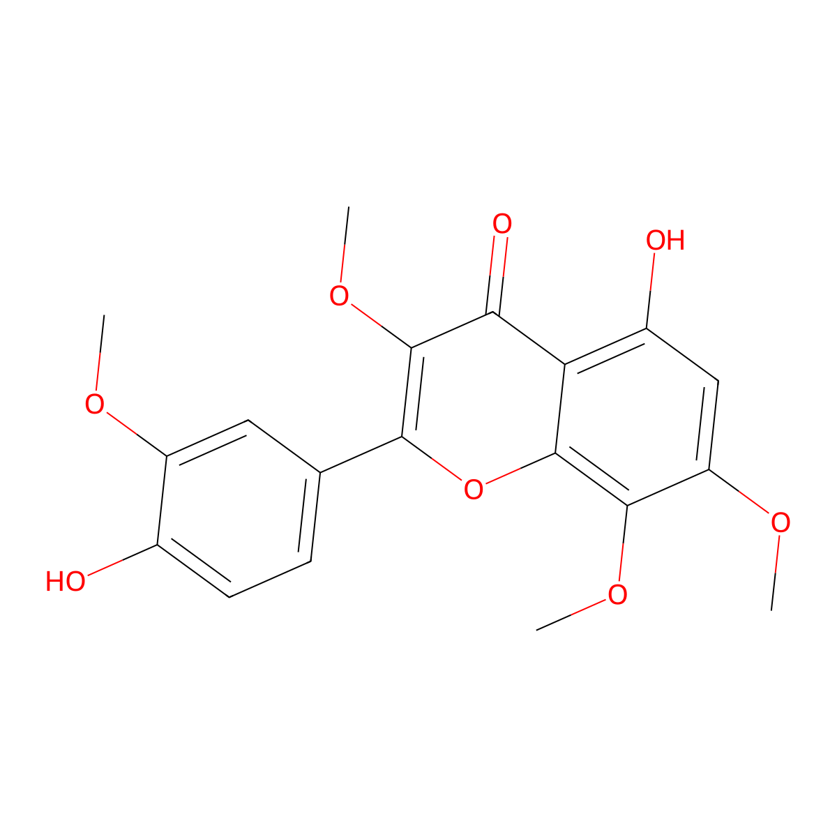 Ternatin molecular structure, CAS 571-71-1