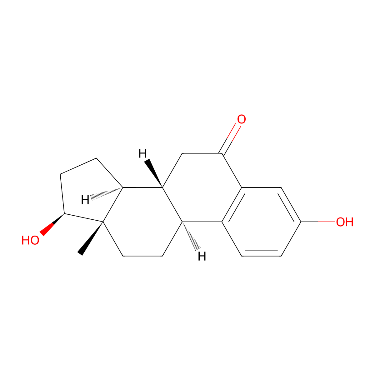 6-Ketoestradiol molecular structure, CAS 571-92-6