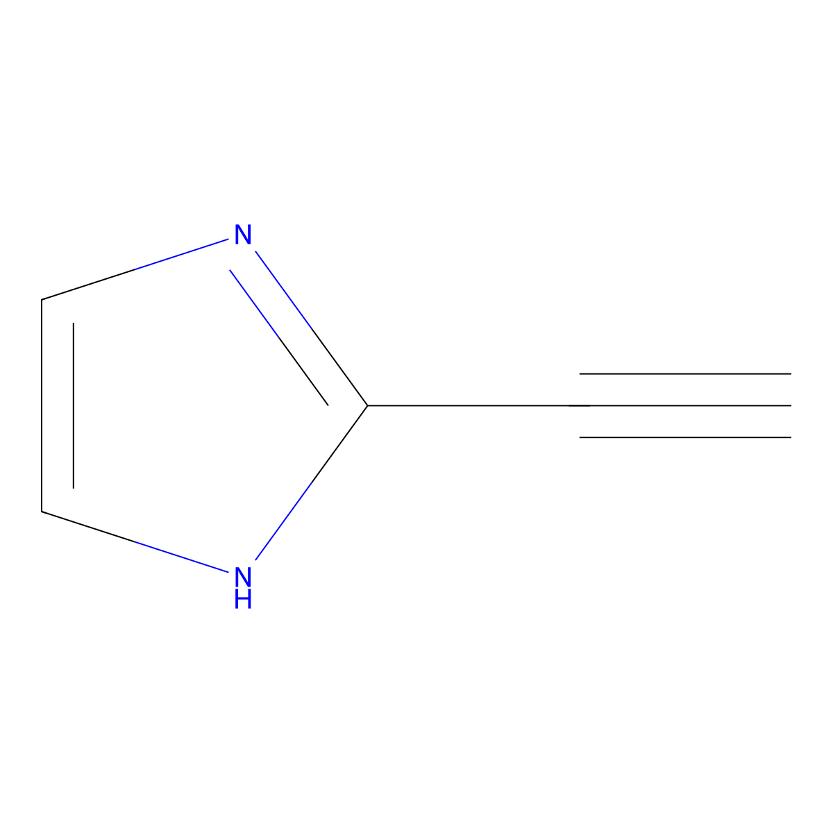 2-ethynyl-1H-imidazole molecular structure, CAS 57121-47-8
