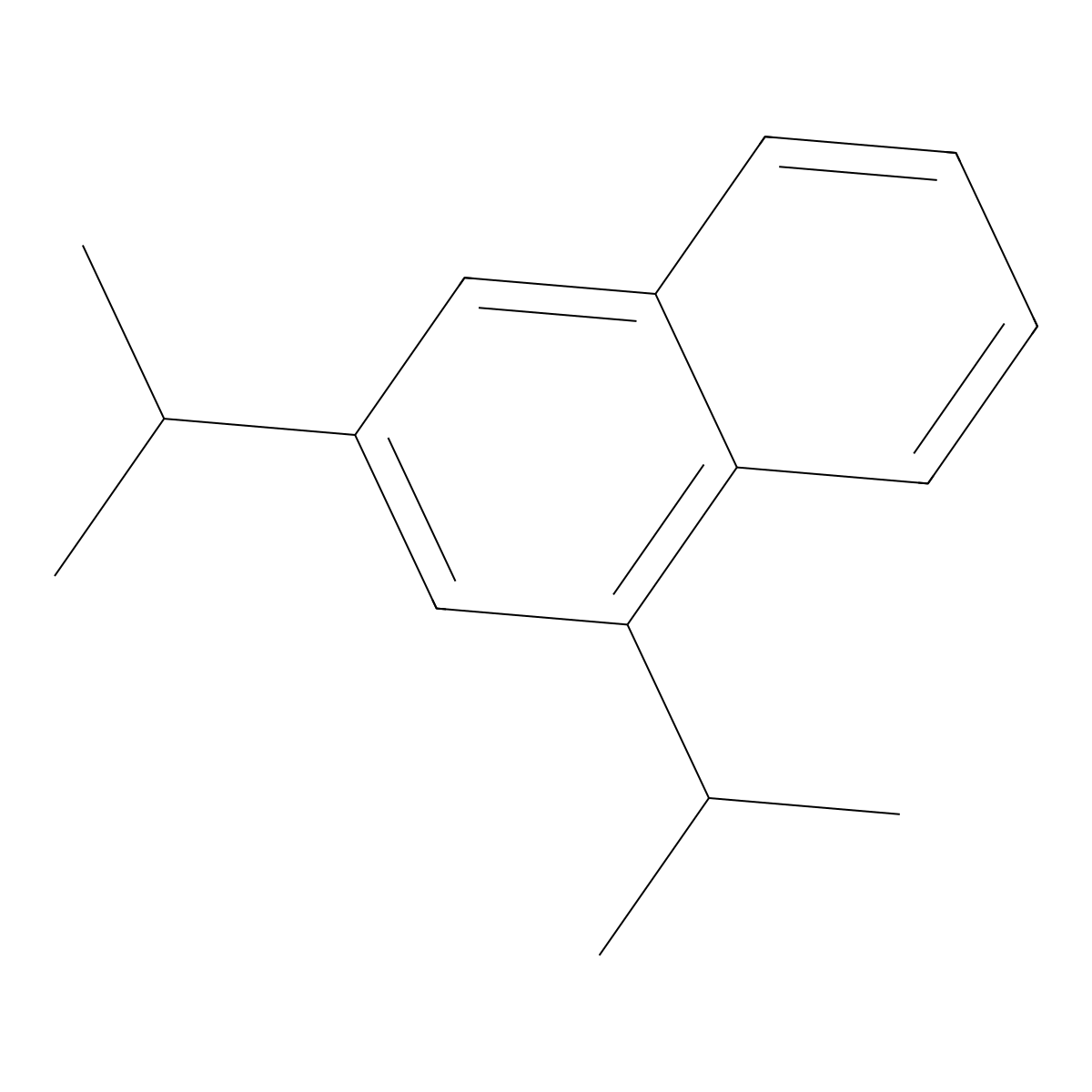 1,3-Diisopropylnaphthalene molecular structure, CAS 57122-16-4