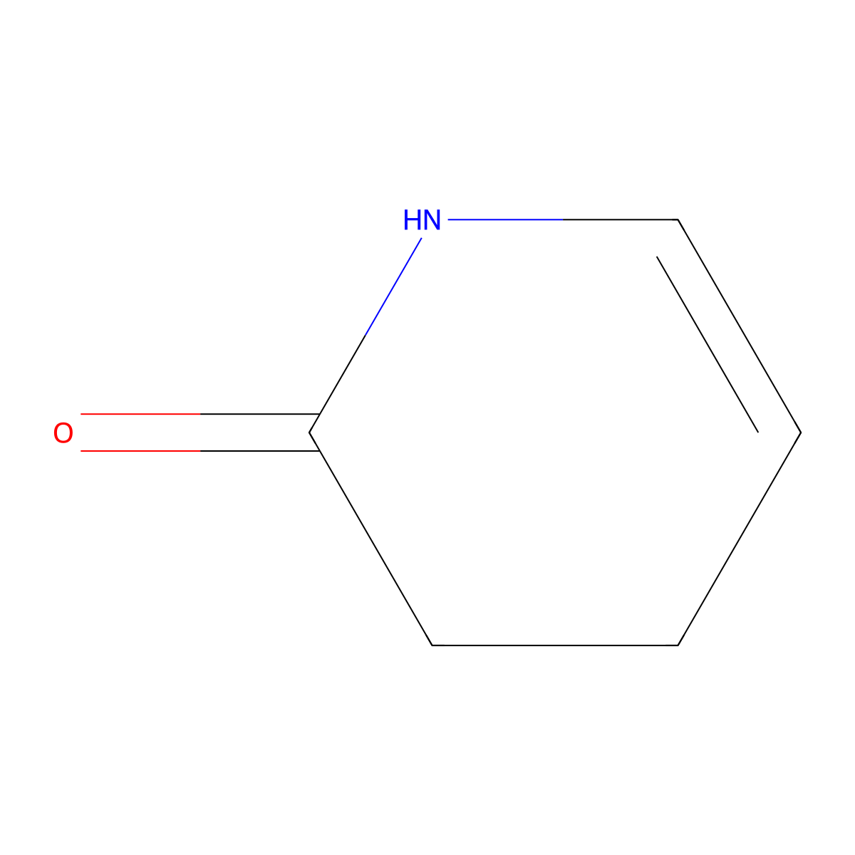 2(1H)-Pyridinone, 3,4-dihydro- molecular structure, CAS 57147-25-8