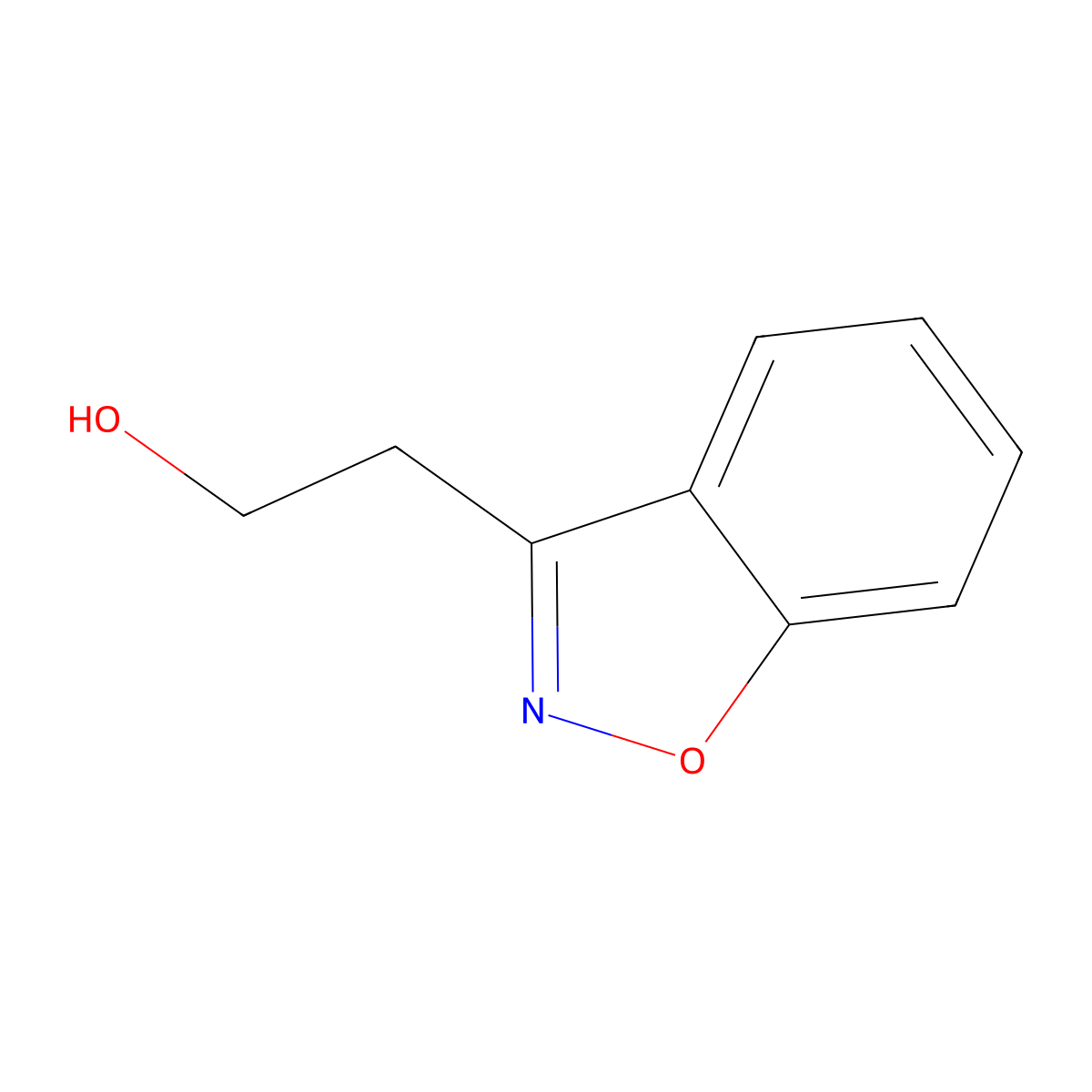 2-(1,2-Benzoxazol-3-yl)ethan-1-ol molecular structure, CAS 57148-90-0