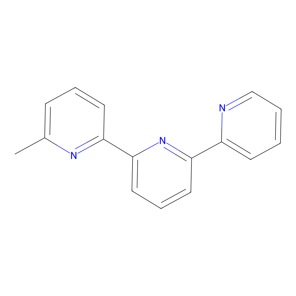 6-Methyl-2,2':6',2''-terpyridine molecular structure, CAS 57154-73-1