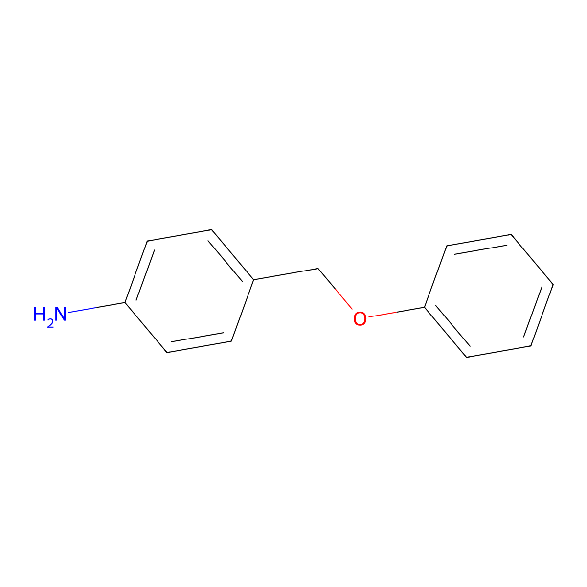 4-(Phenoxymethyl)aniline molecular structure, CAS 57181-90-5