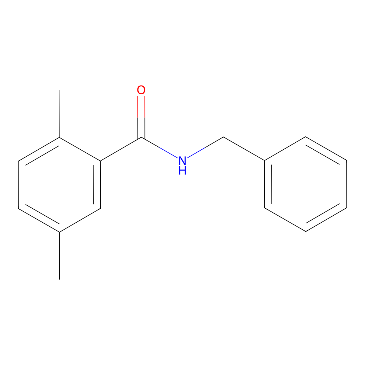 N-benzyl-2,5-dimethylbenzamide molecular structure, CAS 571903-53-2