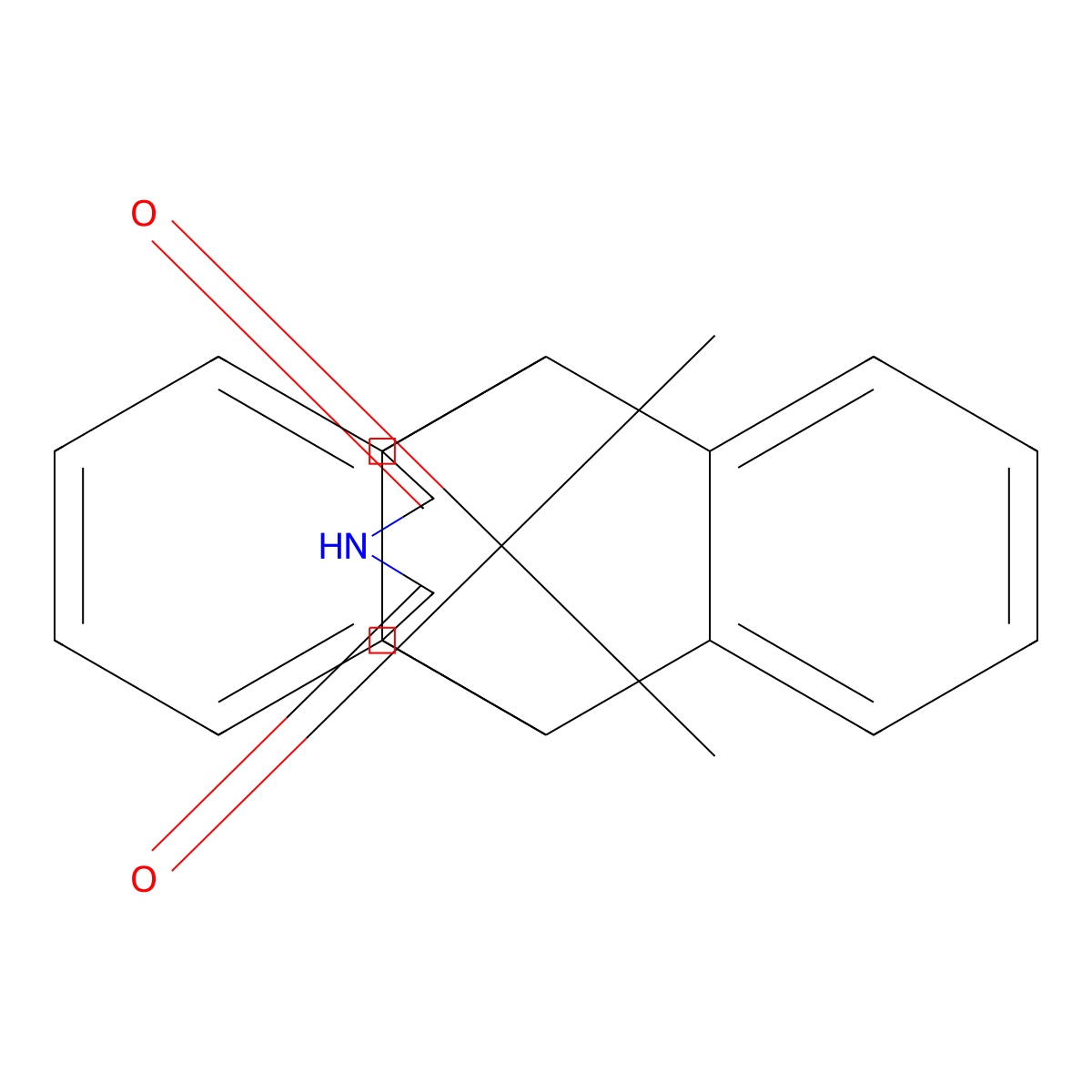 9,10-Dihydro-9,10-ethanoanthracene-11,12-dicarboximide molecular structure, CAS 5721-34-6
