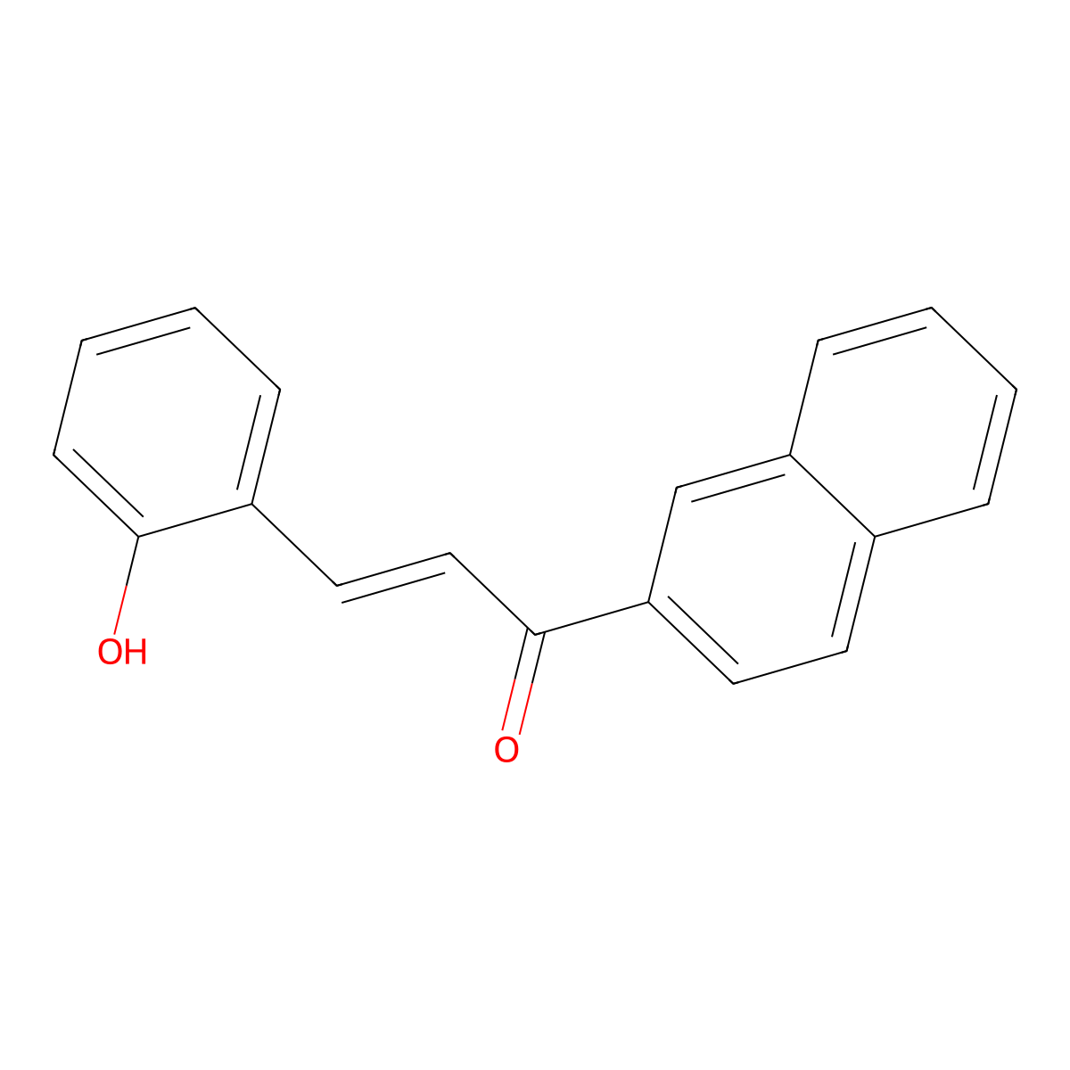 3-(2-Hydroxyphenyl)-1-(naphthalen-2-yl)prop-2-en-1-one molecular structure, CAS 57221-61-1