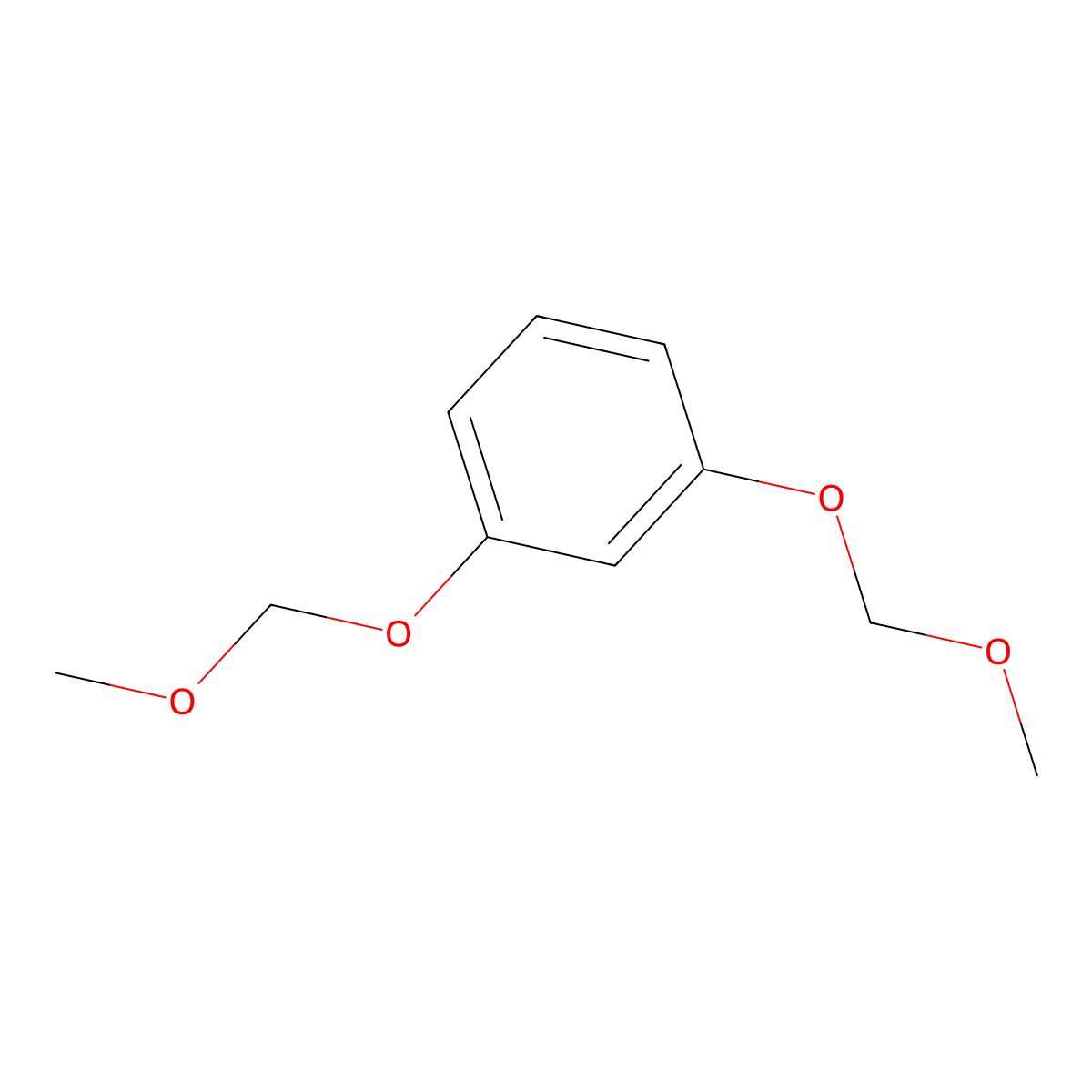 1,3-Bis(methoxymethoxy)benzene molecular structure, CAS 57234-29-4