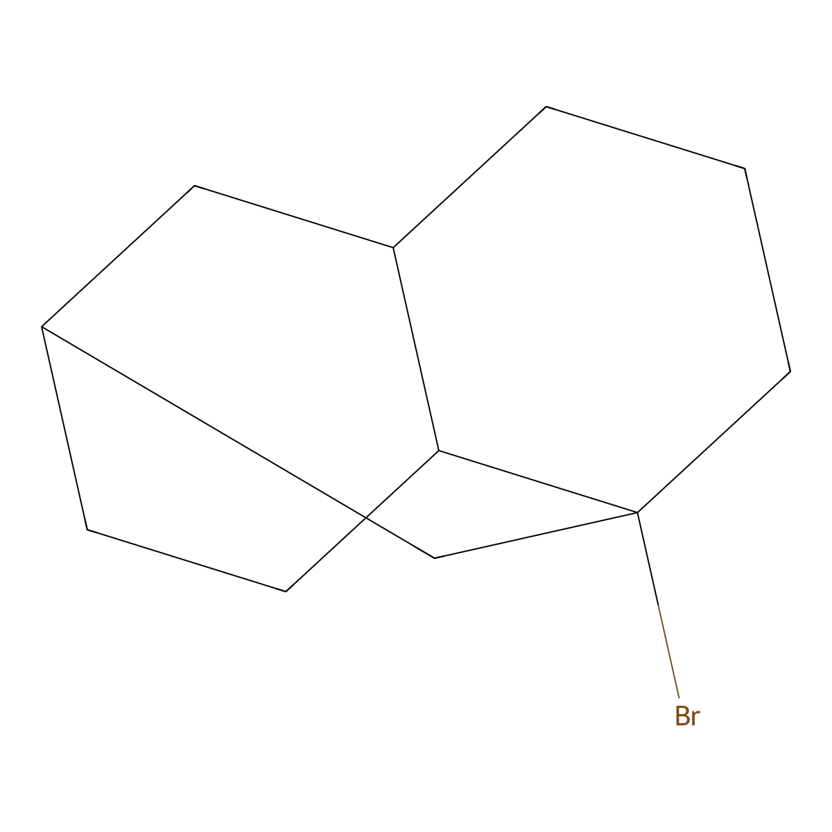 1-Bromodecahydro-1,6-methanonaphthalene molecular structure, CAS 57234-52-3