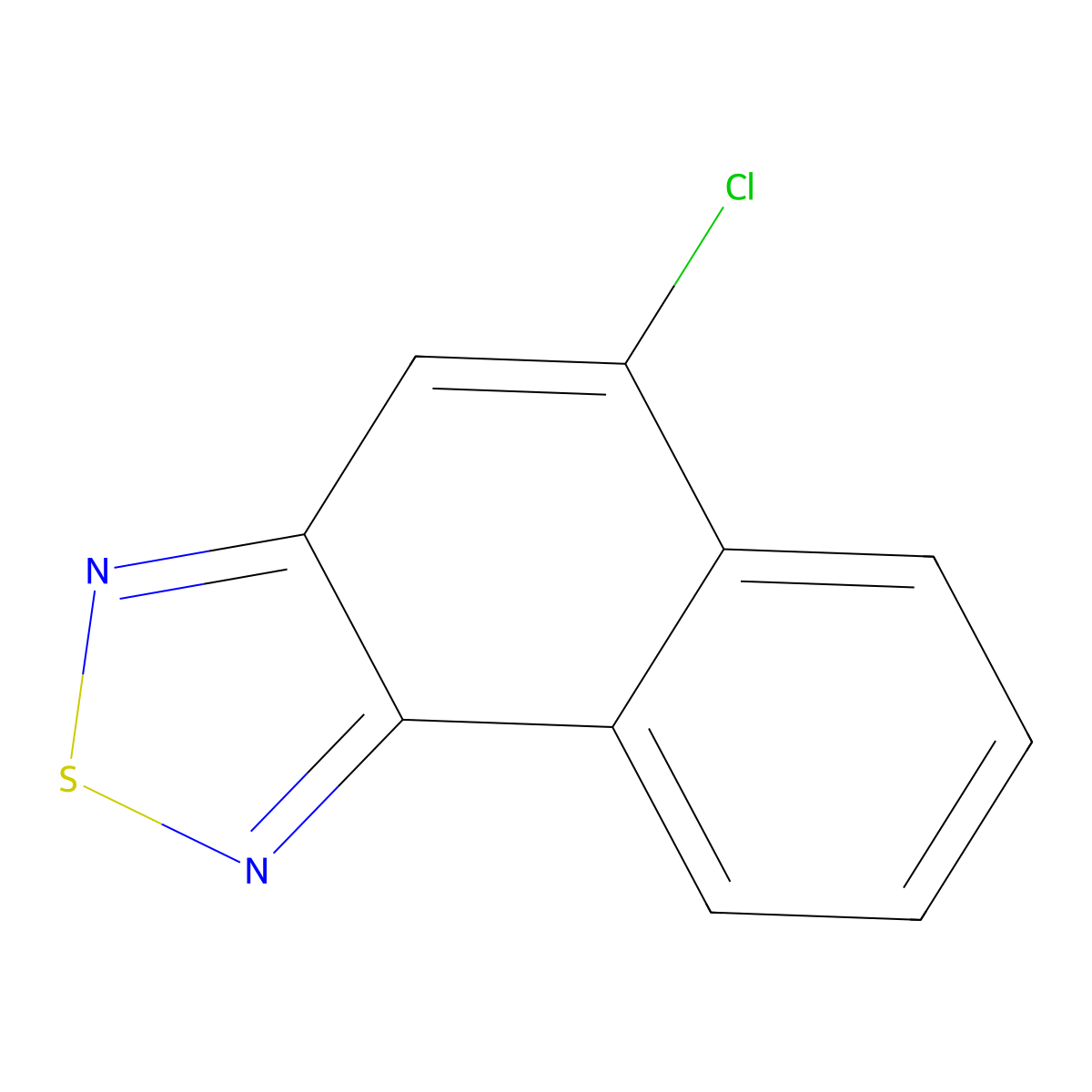 5-Chlorobenzo[g][2,1,3]benzothiadiazole molecular structure, CAS 57234-84-1