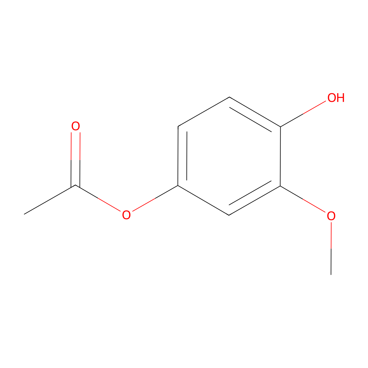 1,4-Benzenediol, 2-methoxy-, 4-acetate molecular structure, CAS 57244-88-9