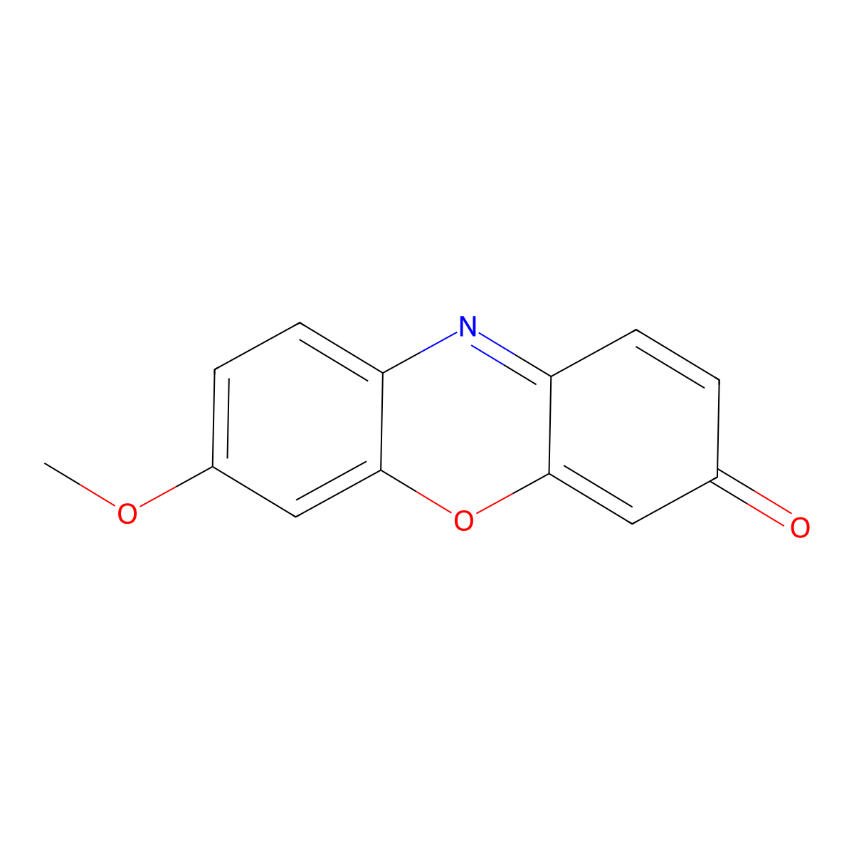 7-Methoxyresorufin molecular structure, CAS 5725-89-3