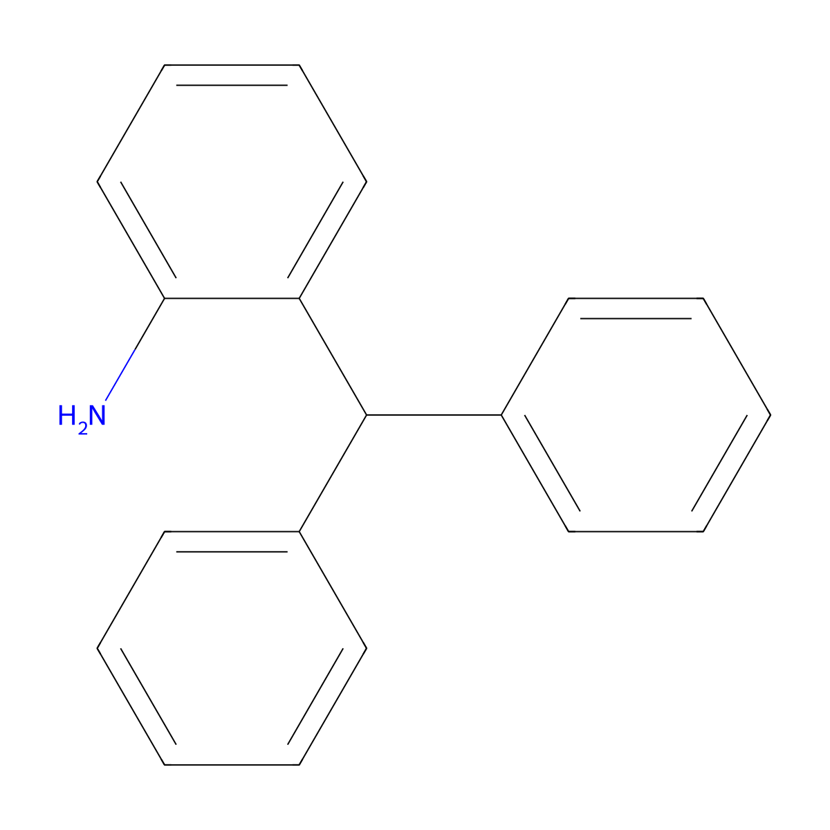 2-Benzhydrylaniline molecular structure, CAS 57259-32-2