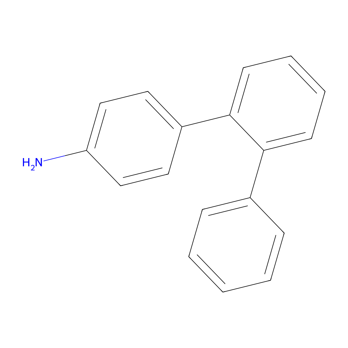 4-(2-Phenylphenyl)aniline molecular structure, CAS 5728-65-4