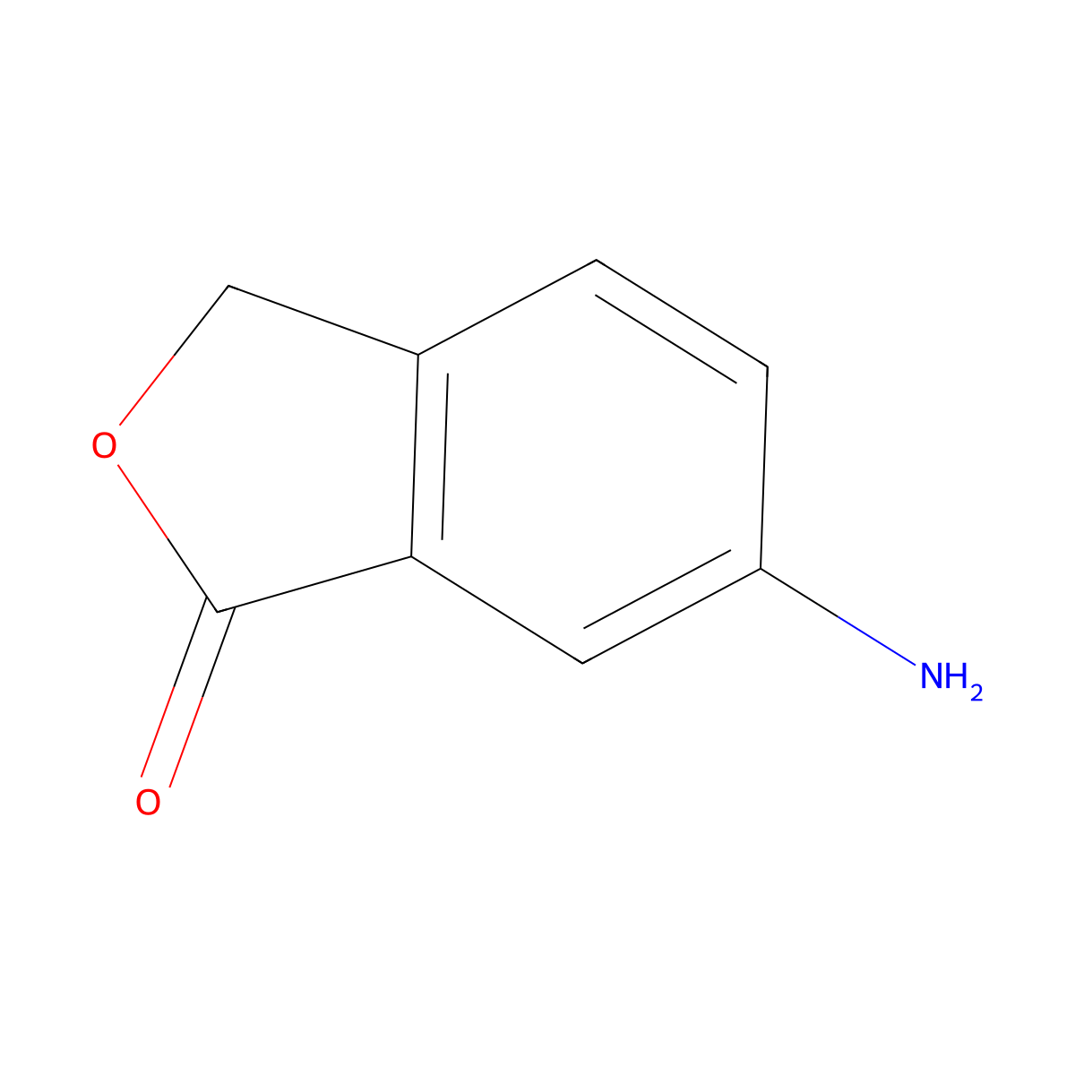 6-Aminophthalide molecular structure, CAS 57319-65-0