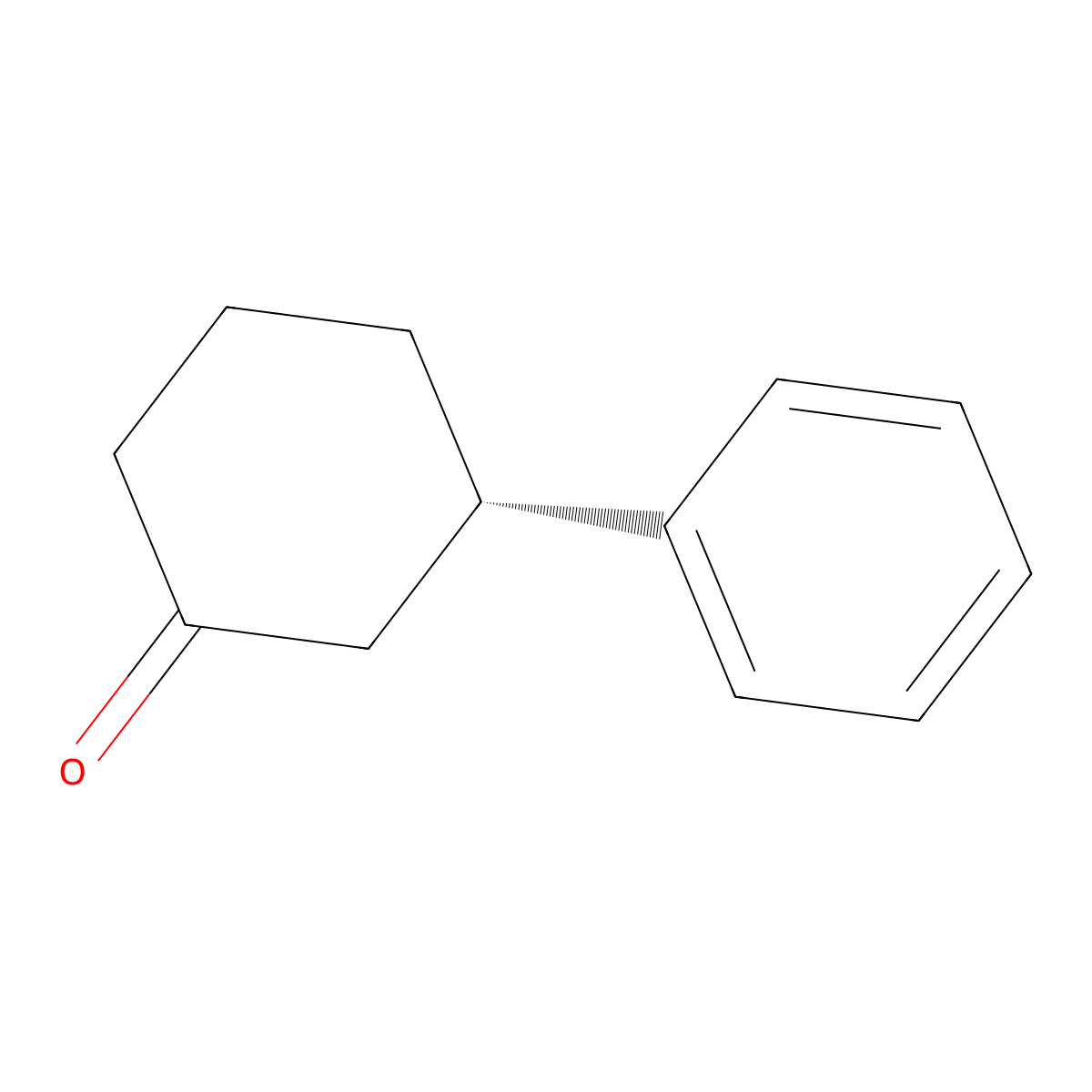 (S)-3-Phenylcyclohexanone molecular structure, CAS 57344-86-2