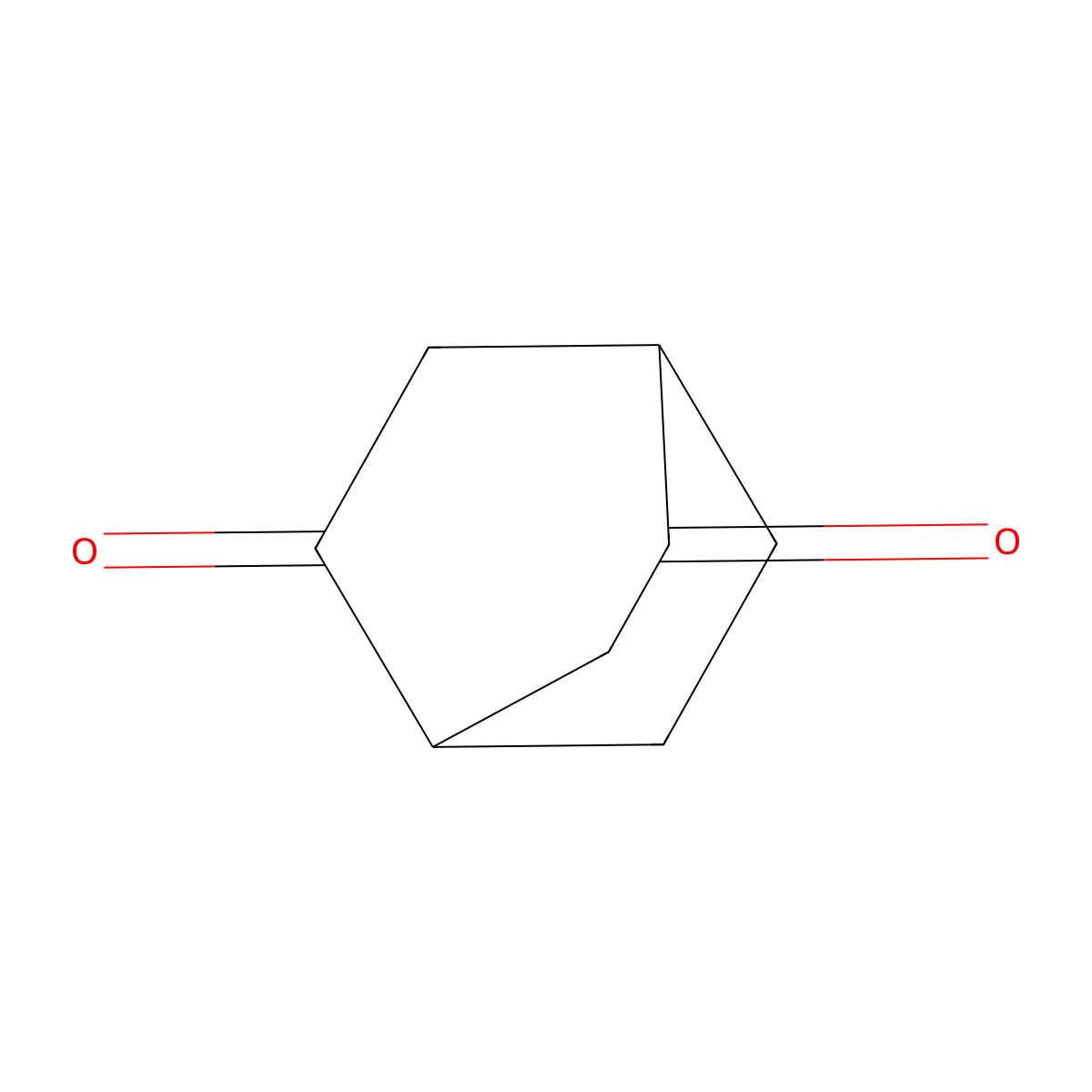 Bicyclo(2.2.2)octane-2,5-dione molecular structure, CAS 57346-05-1
