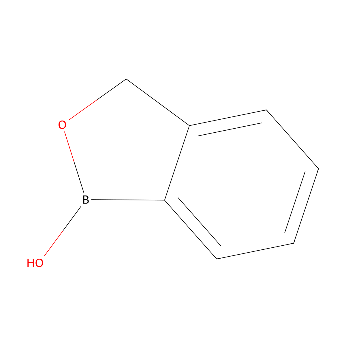 1-Hydroxy-2,1-benzoxaborole molecular structure, CAS 5735-41-1