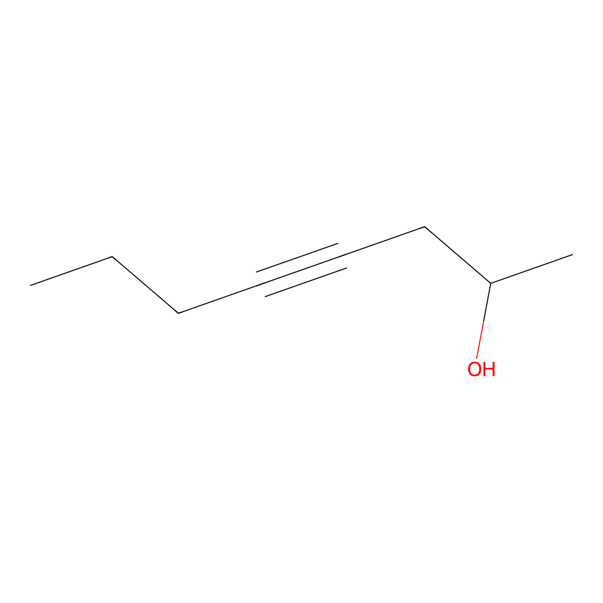 Oct-4-yn-2-ol molecular structure, CAS 57355-72-3