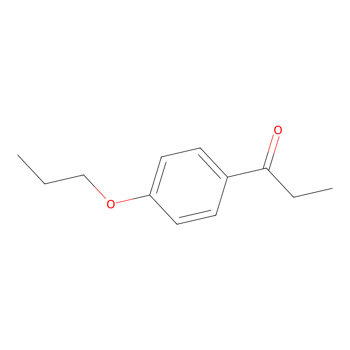 1-(4-Propoxyphenyl)-1-propanone molecular structure, CAS 5736-87-8