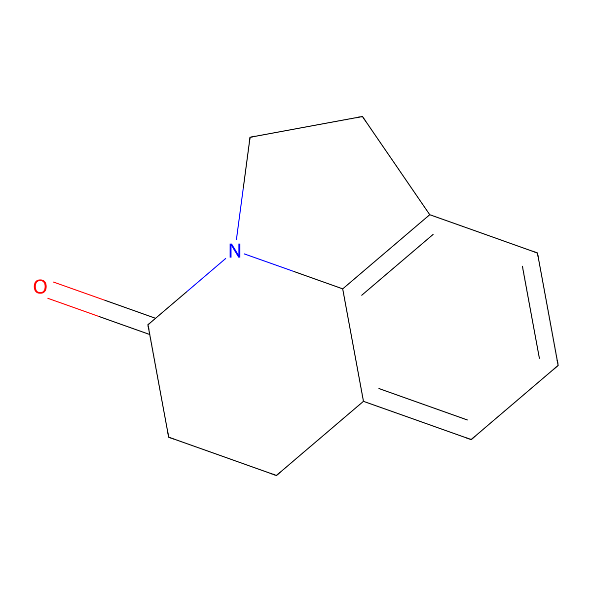 Pyroquilon molecular structure, CAS 57369-32-1