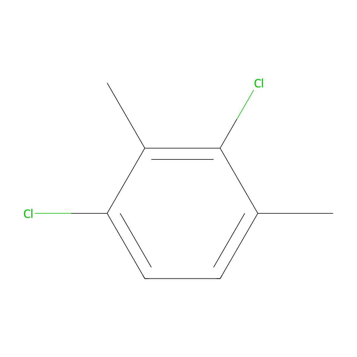 2,4-Dichloro-1,3-dimethylbenzene molecular structure, CAS 57369-77-4