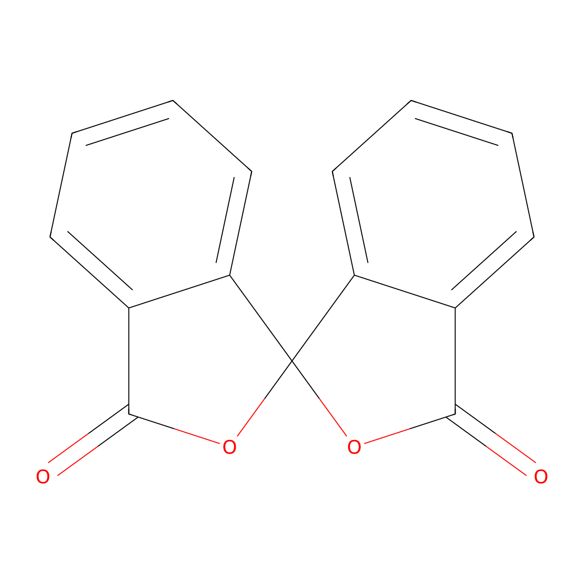 3,3'-Spirobiphthalide molecular structure, CAS 5738-26-1