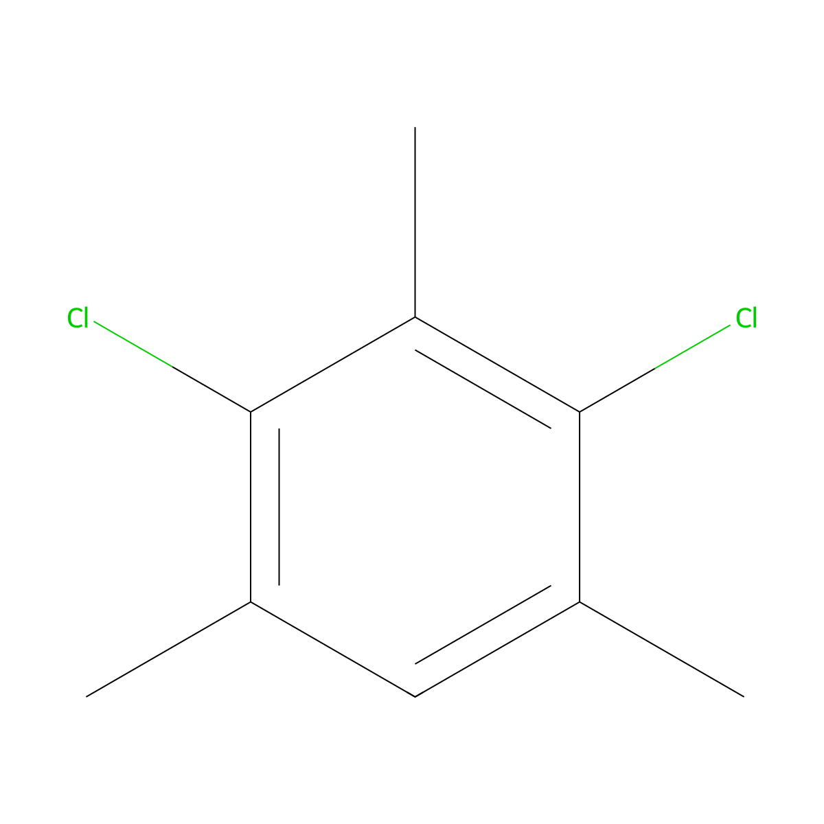 2,4-Dichloromesitylene molecular structure, CAS 57386-83-1