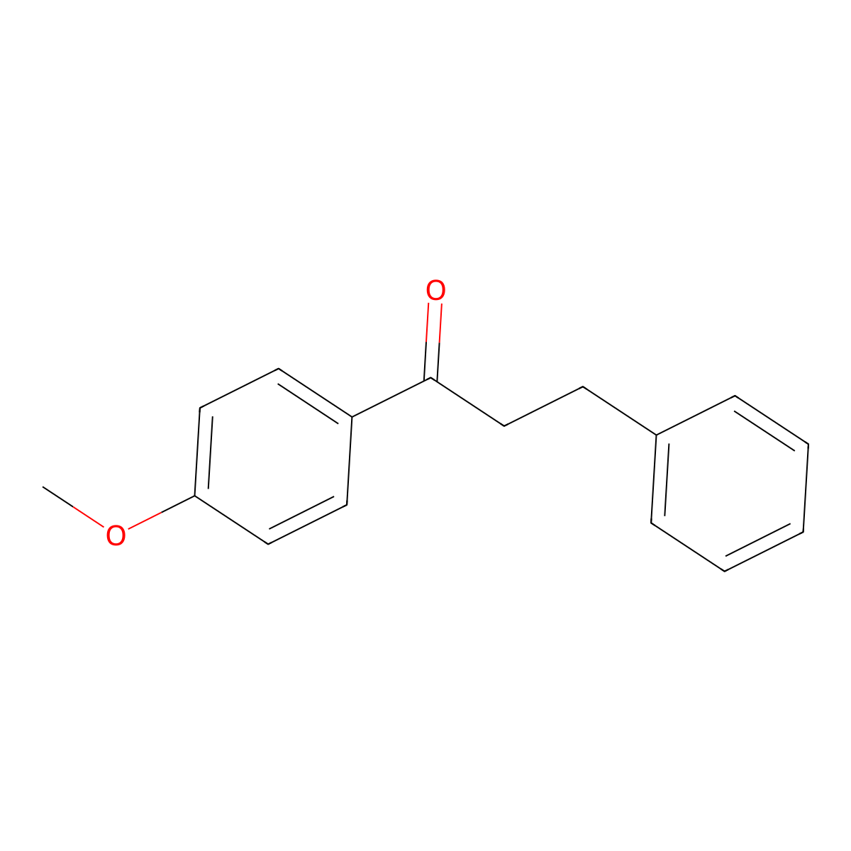 4'-Methoxy-3-phenylpropiophenone molecular structure, CAS 5739-38-8