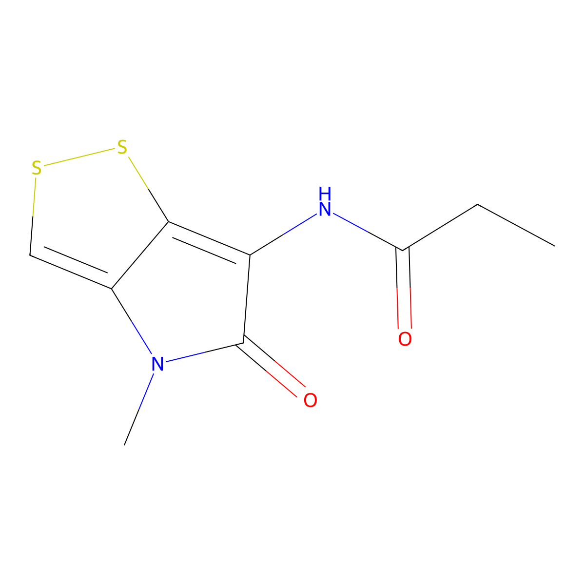 Aureothricin molecular structure, CAS 574-95-8