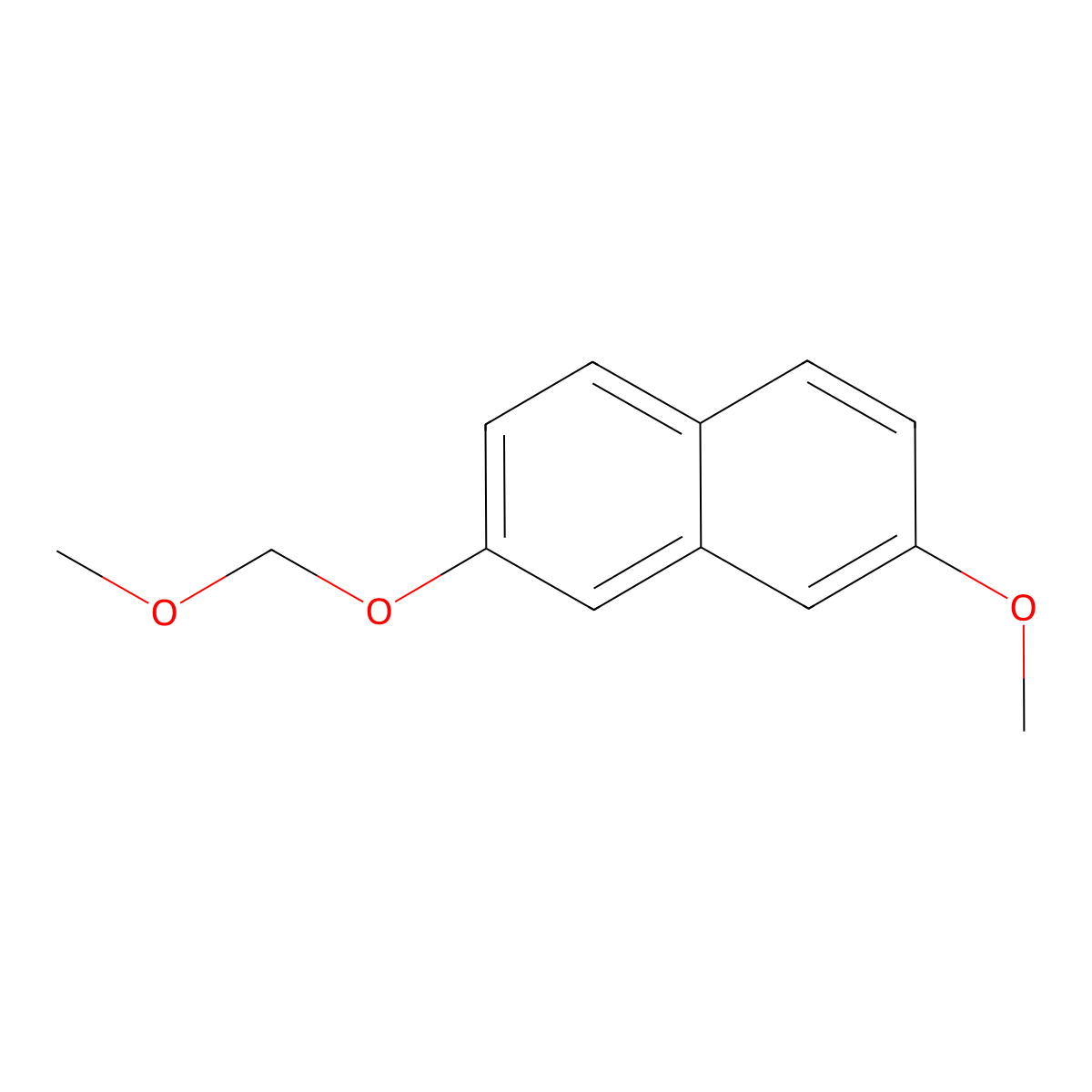 2-Methoxy-7-(methoxymethoxy)naphthalene molecular structure, CAS 574001-92-6
