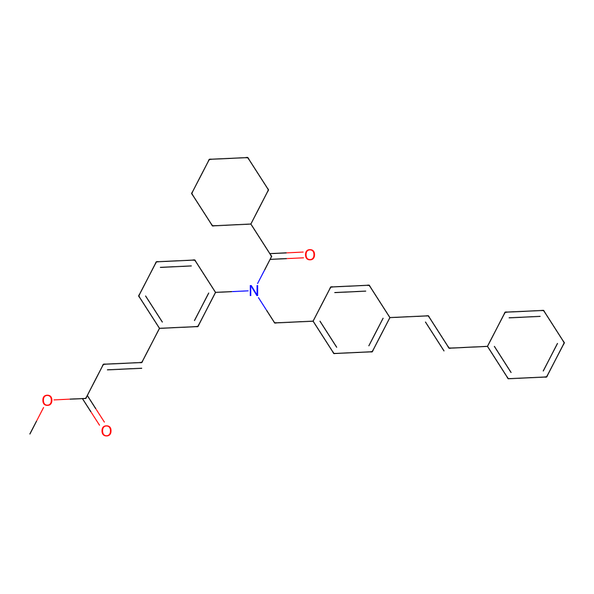 Fexarene molecular structure, CAS 574013-68-6