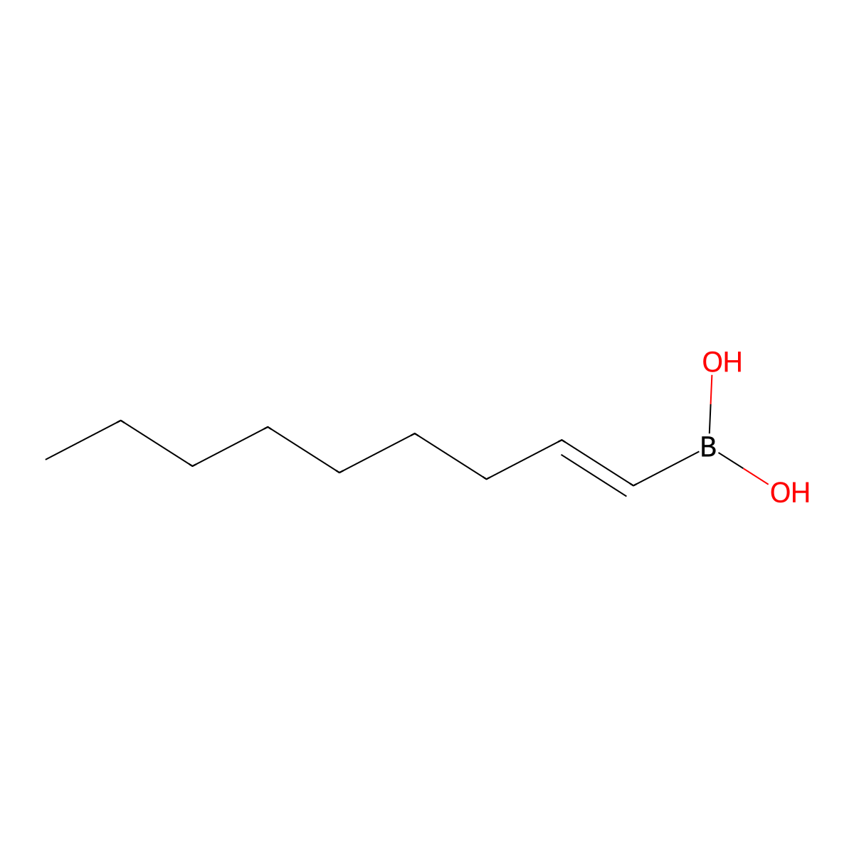 trans-Nonenylboronic acid molecular structure, CAS 57404-77-0