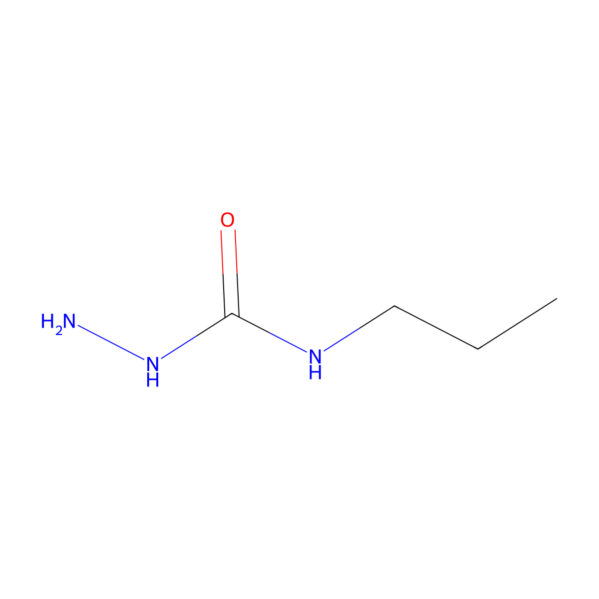 3-Amino-1-propylurea molecular structure, CAS 57421-72-4