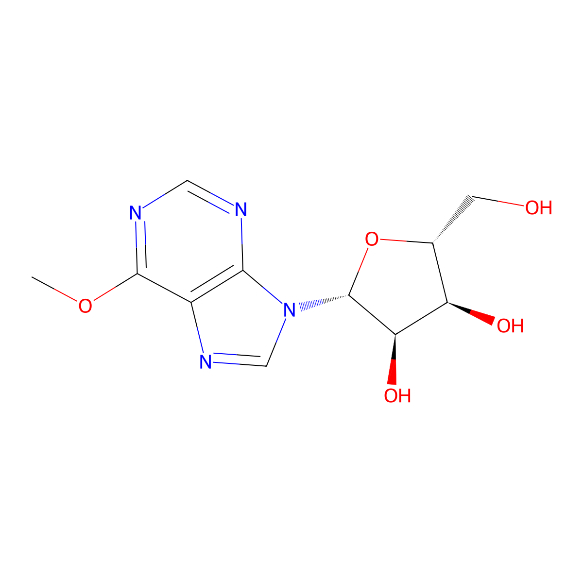 6-O-Methylinosine molecular structure, CAS 5746-29-2