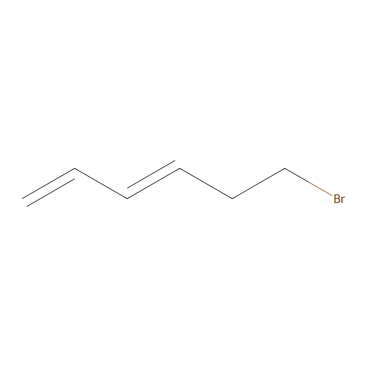 6-Bromohexa-1,3-diene molecular structure, CAS 5747-08-0