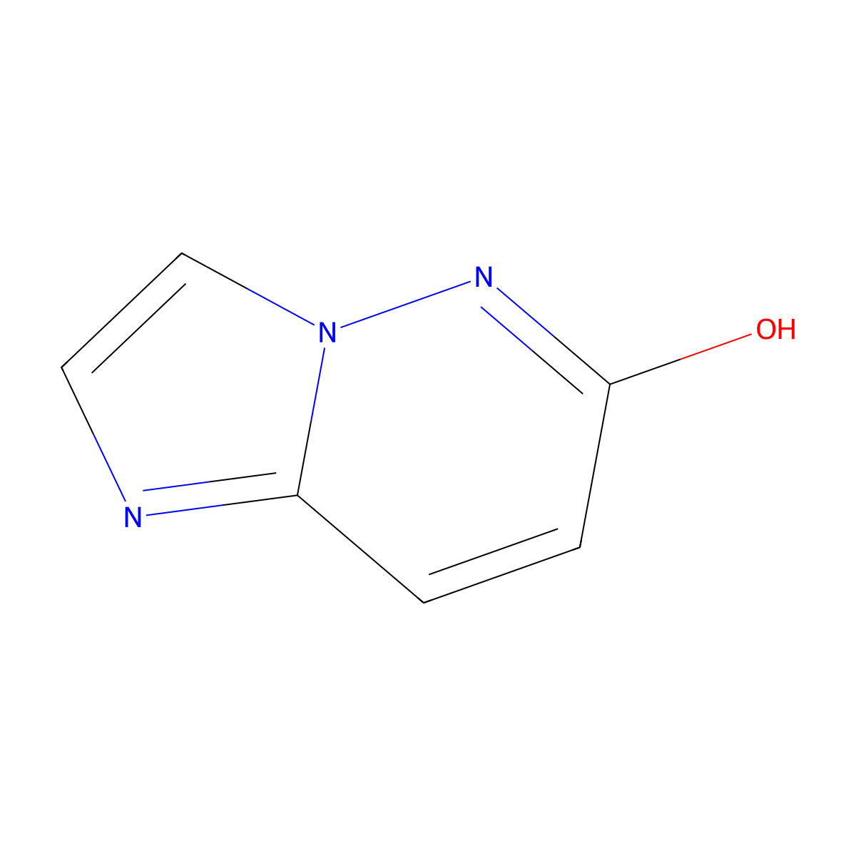 Imidazo[1,2-b]pyridazin-6(5H)-one molecular structure, CAS 57470-54-9
