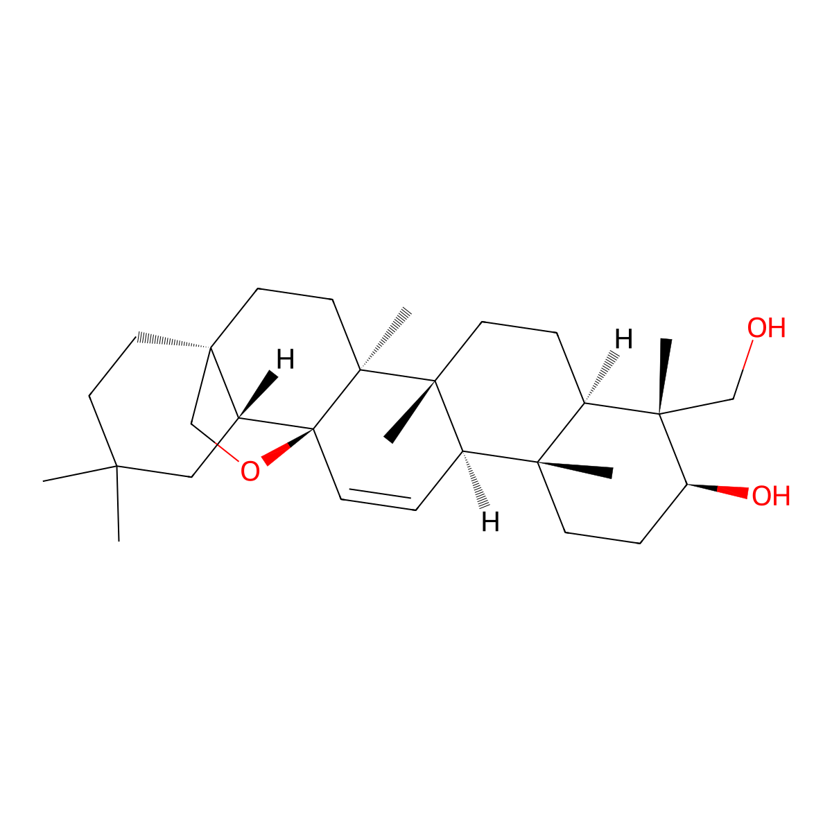 16-Deoxysaikogenin F molecular structure, CAS 57475-62-4